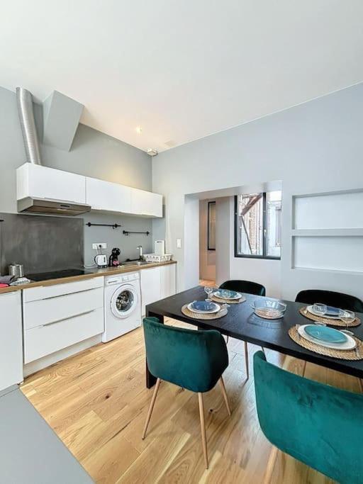 Ferienwohnung L'Escale - Elegant T2 Au Coeur De Toulouse Exterior foto